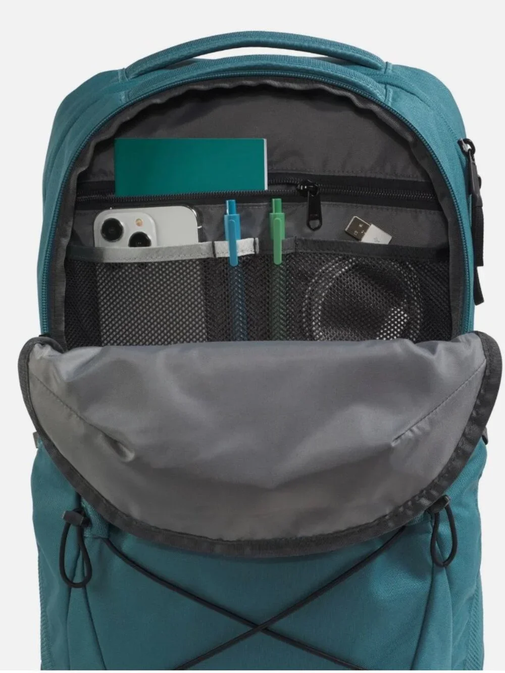 The North Face Unisex Jester Everyday Laptop Backpack Space/TNF Black 28L